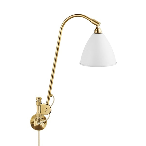 Bestlite BL6 Wall Light by GUBI #Brass / White