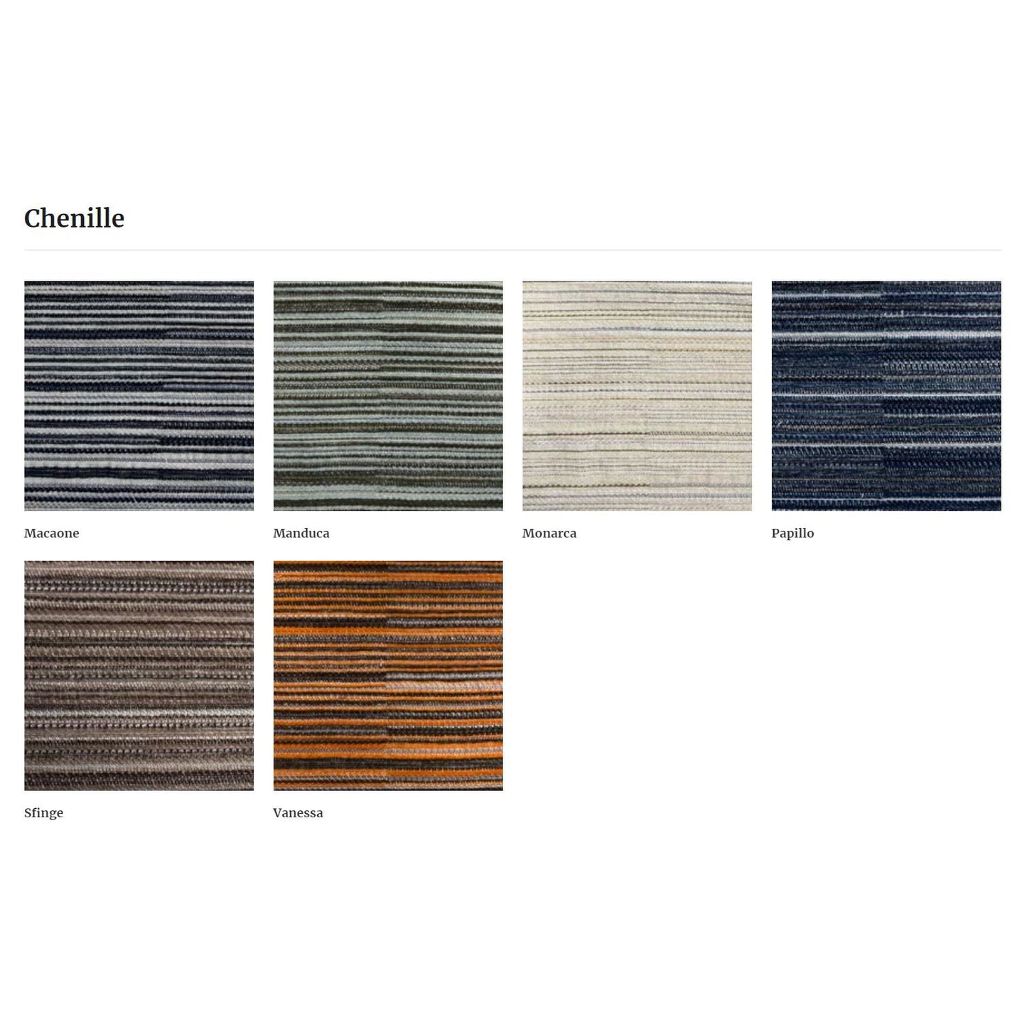 Roll Cushion for SAIA (Cover Material - Chenille / Fabric Chenille Color Option - Chenille | Vanessa)