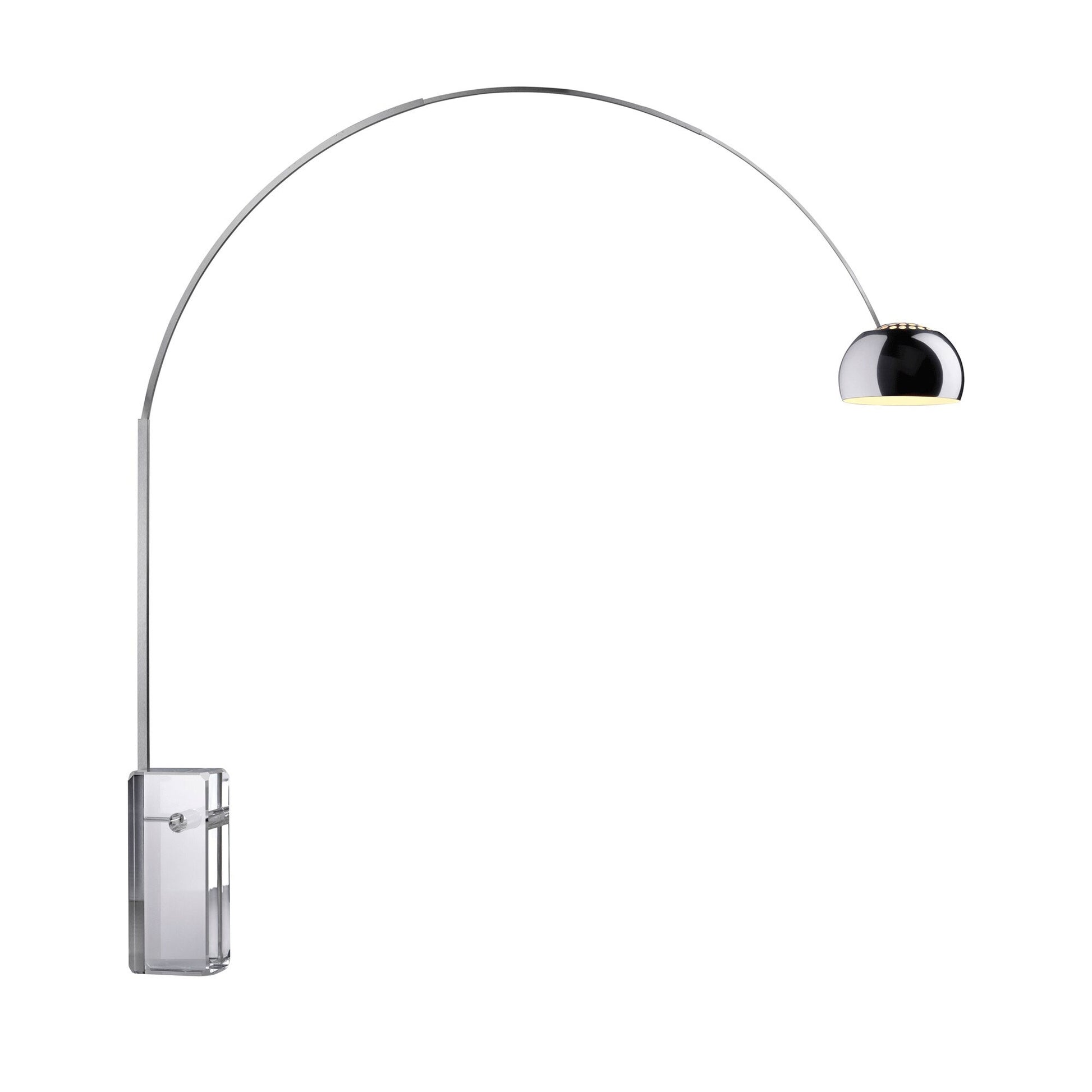 Arco K Floor Lamp by Flos #Crystal glass