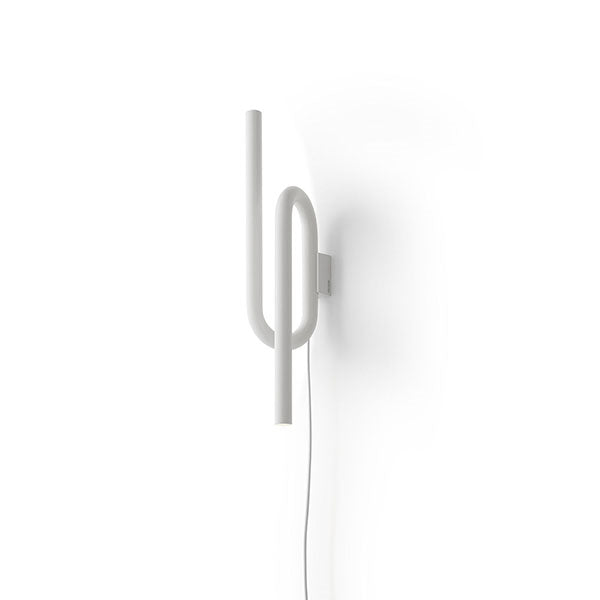 Tobia Wall Lamp by Foscarini #White M. Cord