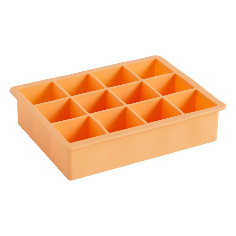Ice cube tray by HAY # square, XL, peach #