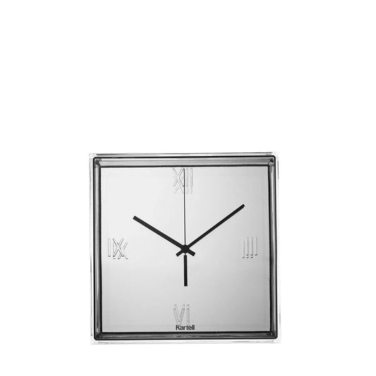 [해외재고] TIC&TAC METAL Wall Clock - Chrome