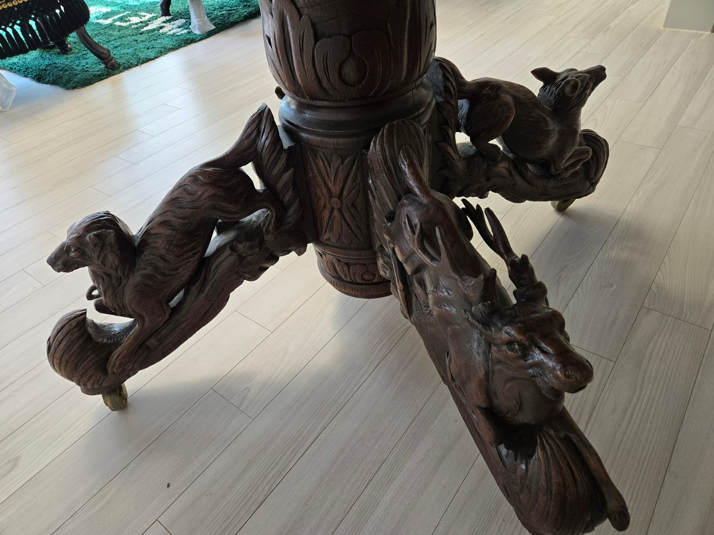 [국내재고] (빈티지) French Oak Hunt Table