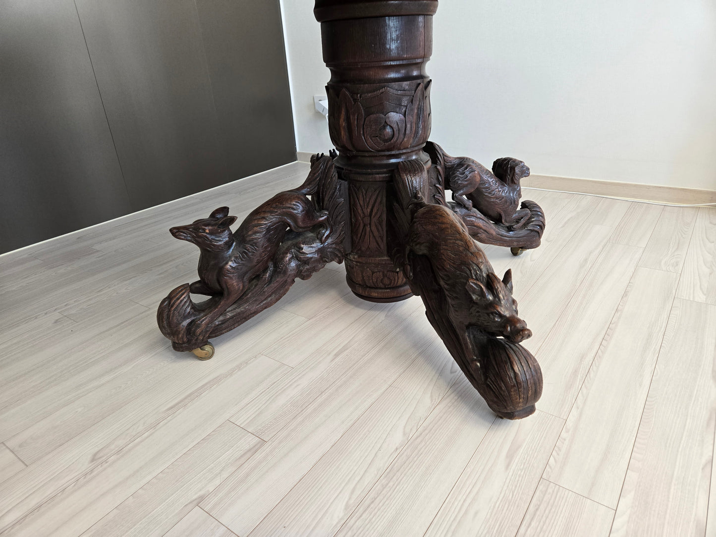 [국내재고] (빈티지) French Oak Hunt Table