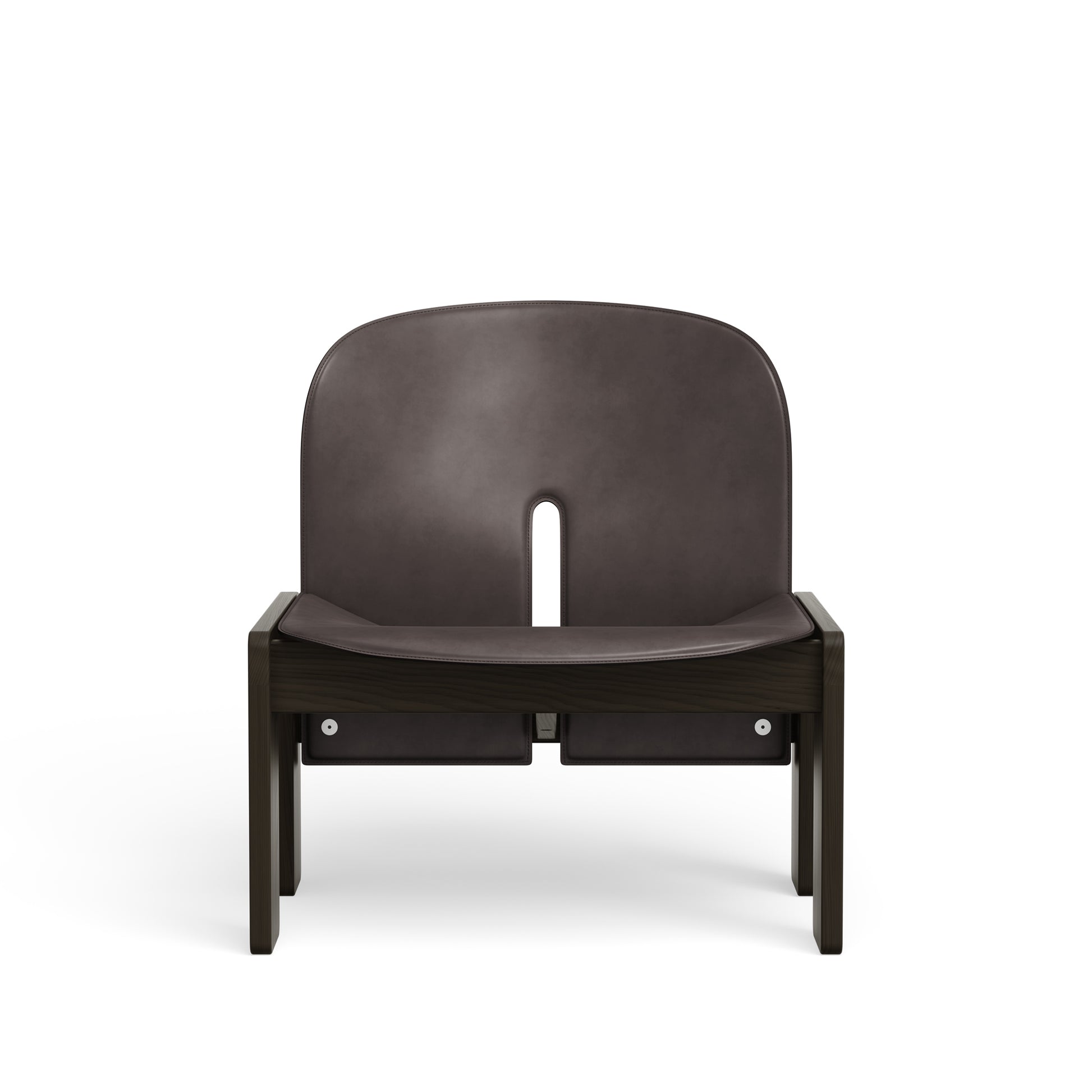 Scarpa 925 - Leather Easy Chair by Karakter #Saddle Leather | Moka (C11)/Ash | Mocca stained