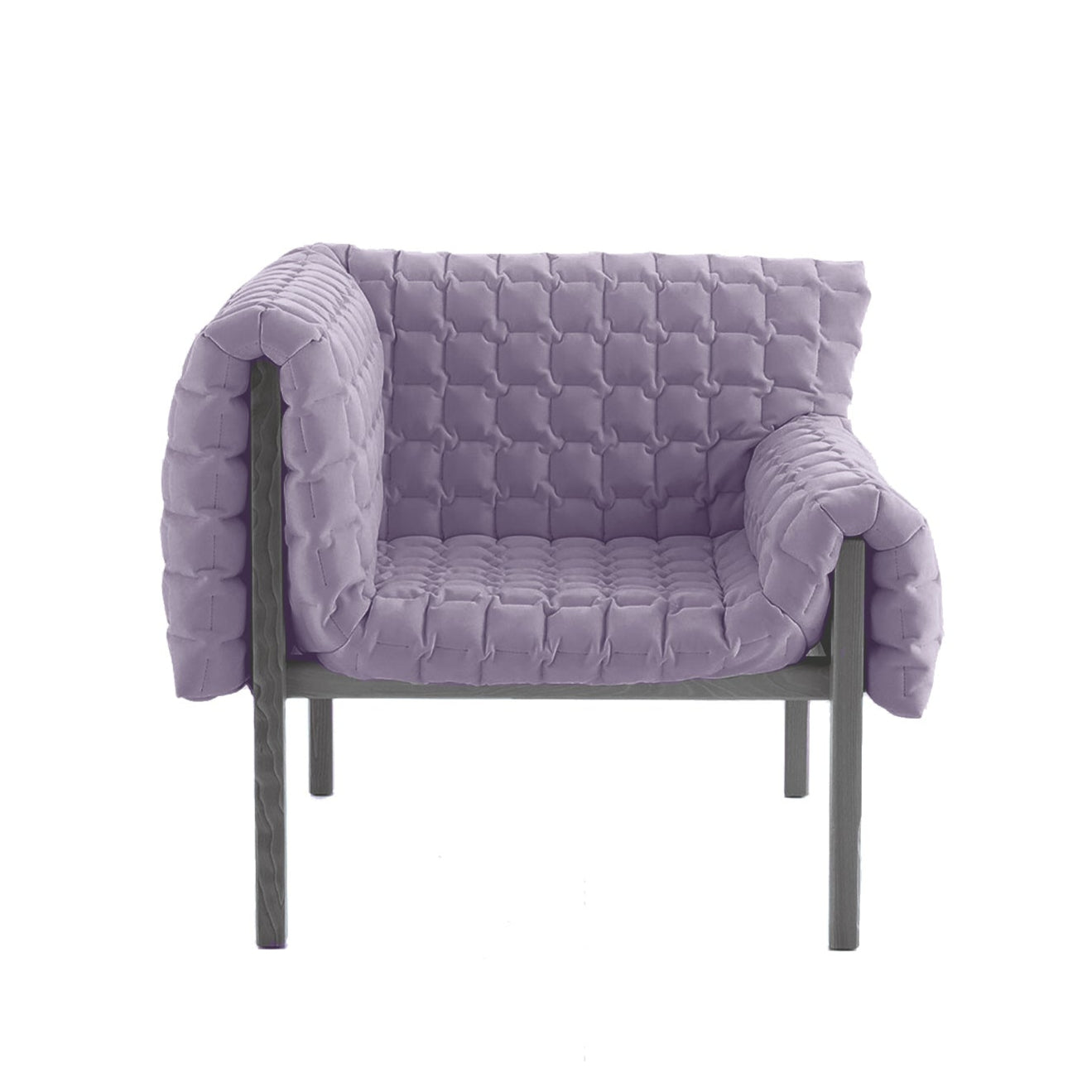 RUCHÉ - Fabric easy chair with armrests