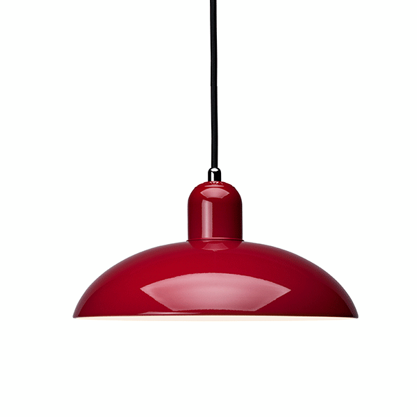 Kaiser Idell 6631 Pendant Lamp by Fritz Hansen #White M. Green Shade