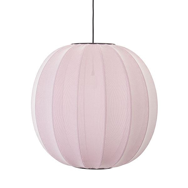Knit-Wit Round Pendant Lamp Light Ø60 by Made By Hand #Pink