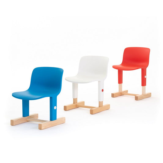 LITTLE BIG - Height-adjustable polypropylene kids chair