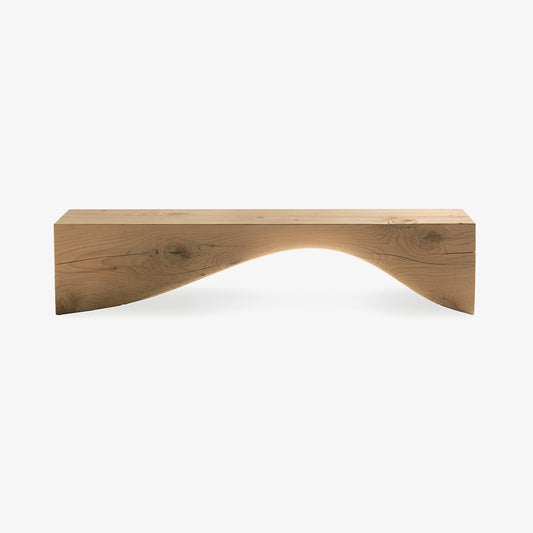 Curve Bench - Cedarwood Bench by Riva 1920 #A7 – CEDRO