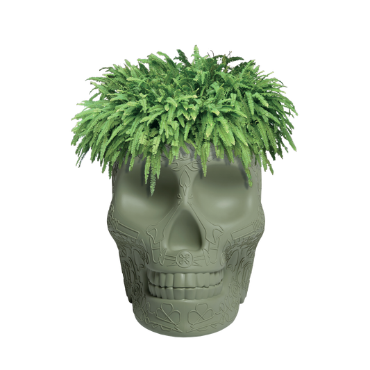 Mexico Planter and Champagne Cooler by Qeeboo #Balsam Green