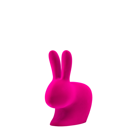 Rabbit Chair Baby Velvet Finish by Qeeboo