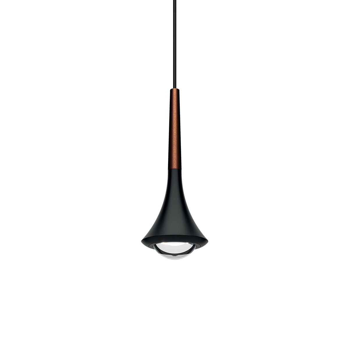 Rain - Led Aluminium Pendant Lamp by Lodes #Matte Black – 9005/Coppery Bronze