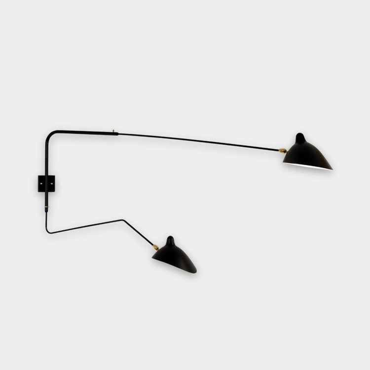 AP2B1C - Adjustable metal wall lamp