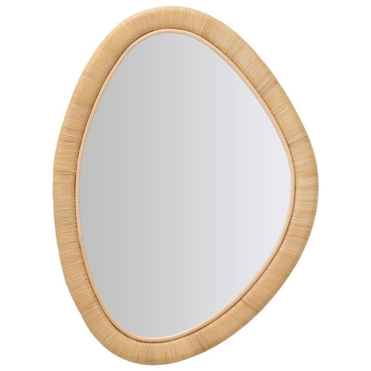 Malou mirror by Sika-Design #70 x 55 cm, natural rattan #