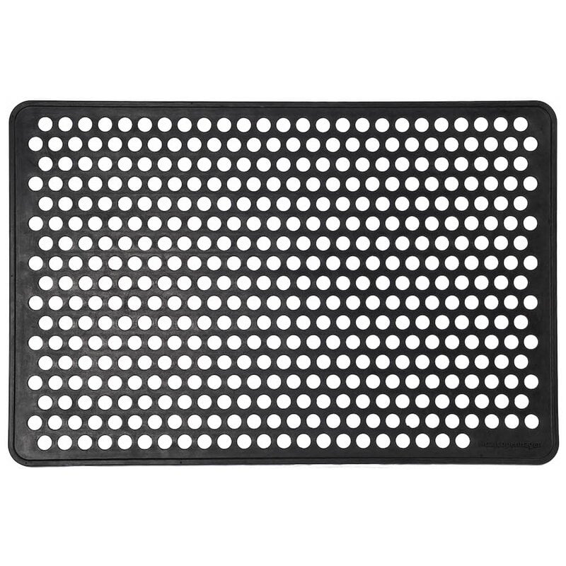 Dot doormat by Tica Copenhagen #60 x 90 cm, black #