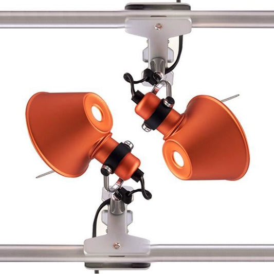 Tolomeo Micro Pinza Wall Lamp Clip by Artemide #Orange