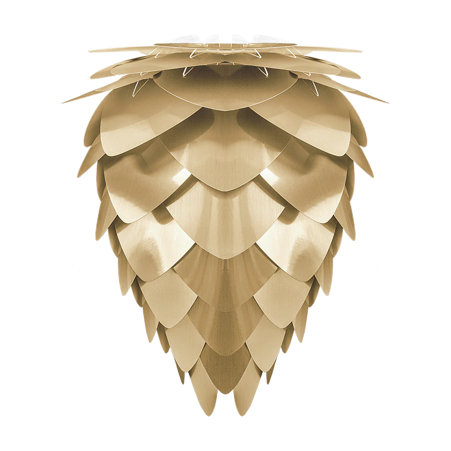 Conia Pendant, floor and table lampshade by Umage #MEDIUM / Brushed brass