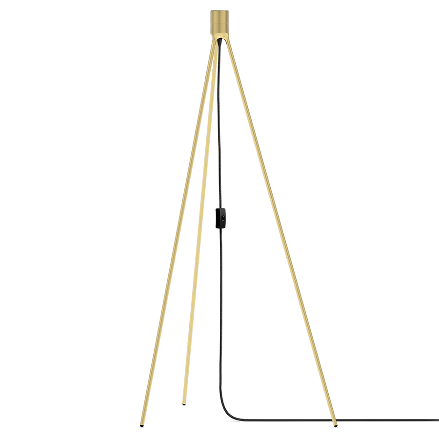 Tripod floor Light Stand by Umage #Brushed brass