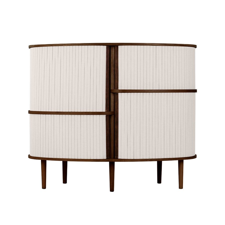 Audacious Highboard by Umage #Dark Oak / White Sands