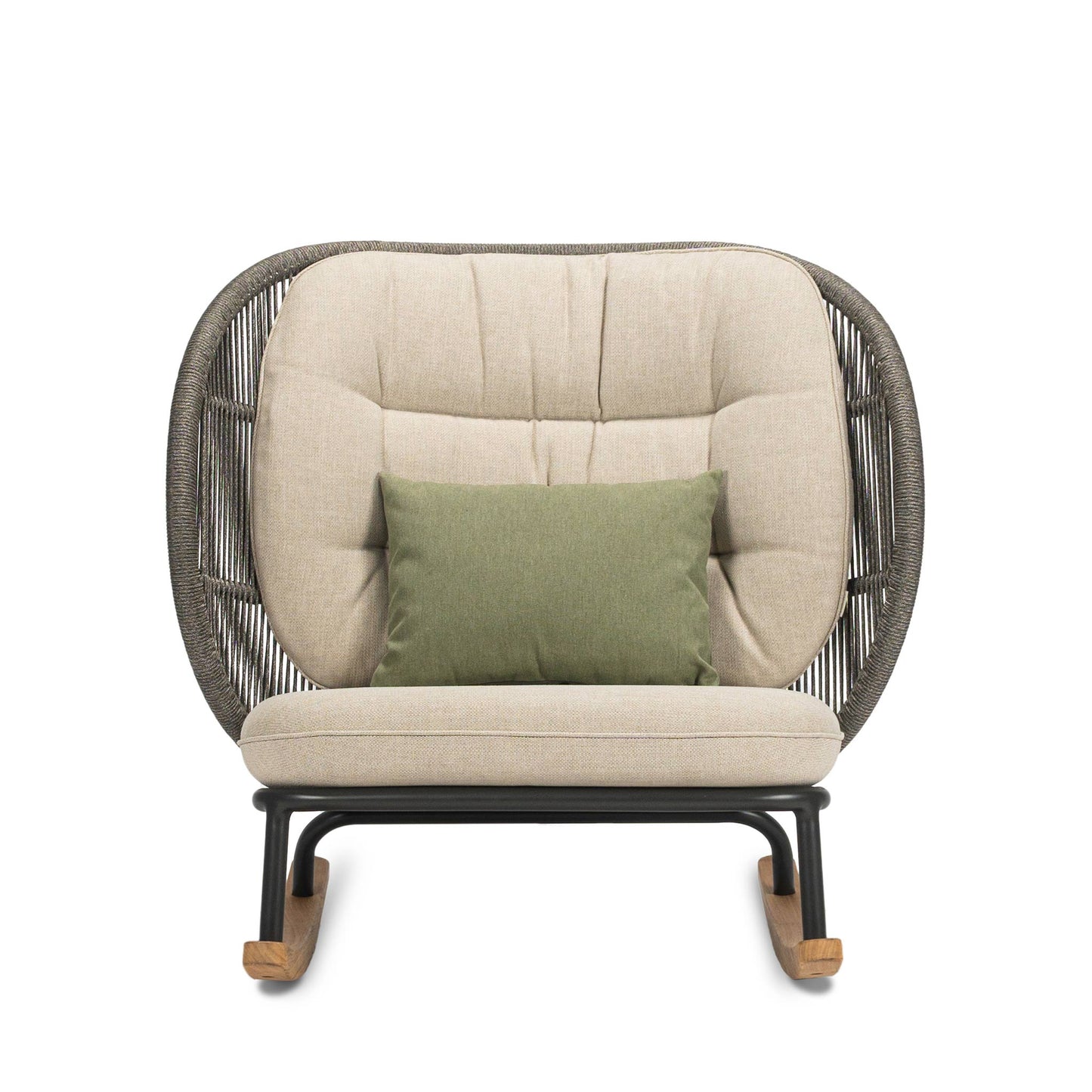 KODO - Rocking rope garden armchair