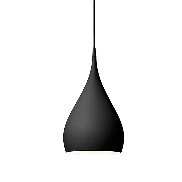 Spinning BH1 Pendant Lamp by &tradition #Matt Black