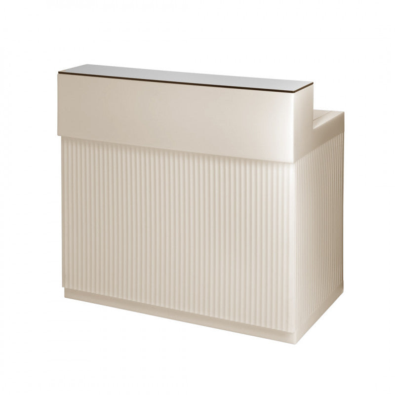 Illuminated Polyethylene Bar Counter Cordiale by Slide #Light Vanilla