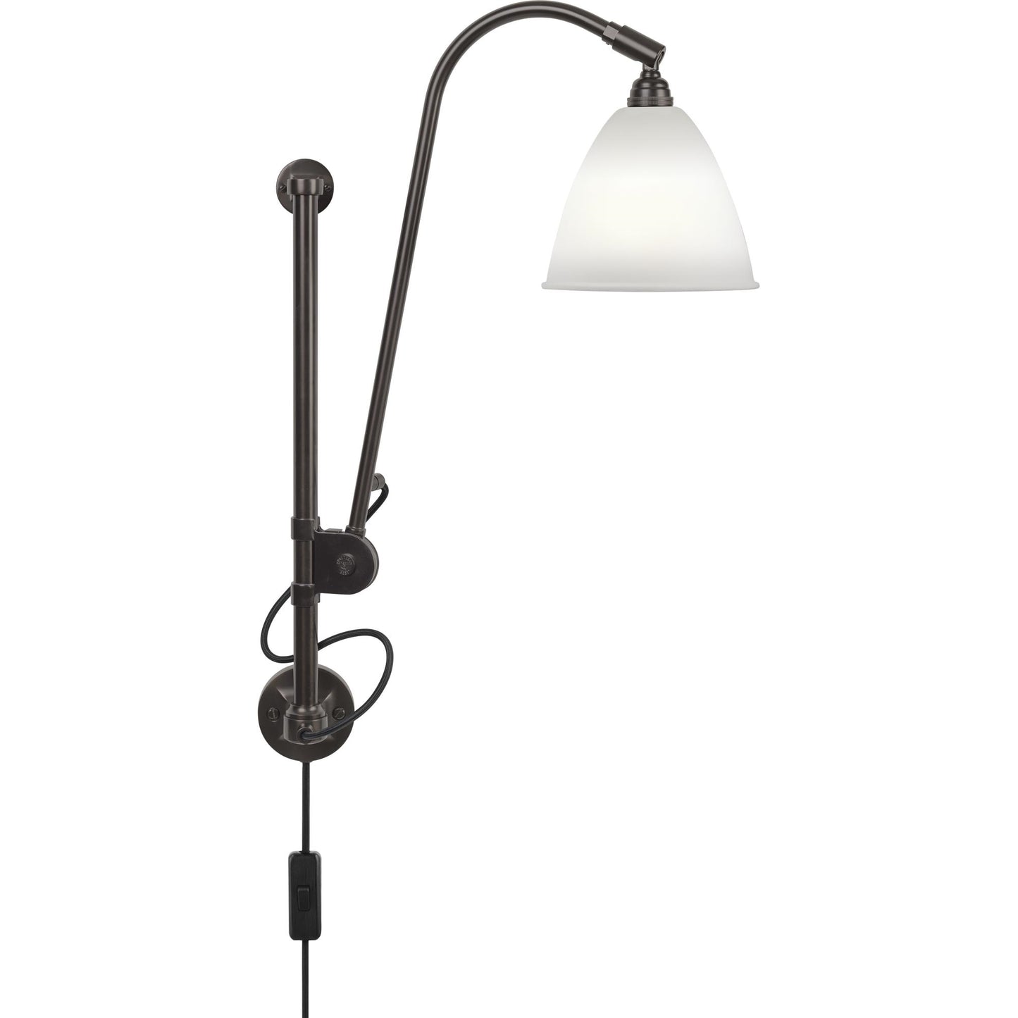 Bestlite BL5 Wall Light by GUBI #Black brass / Porcelain