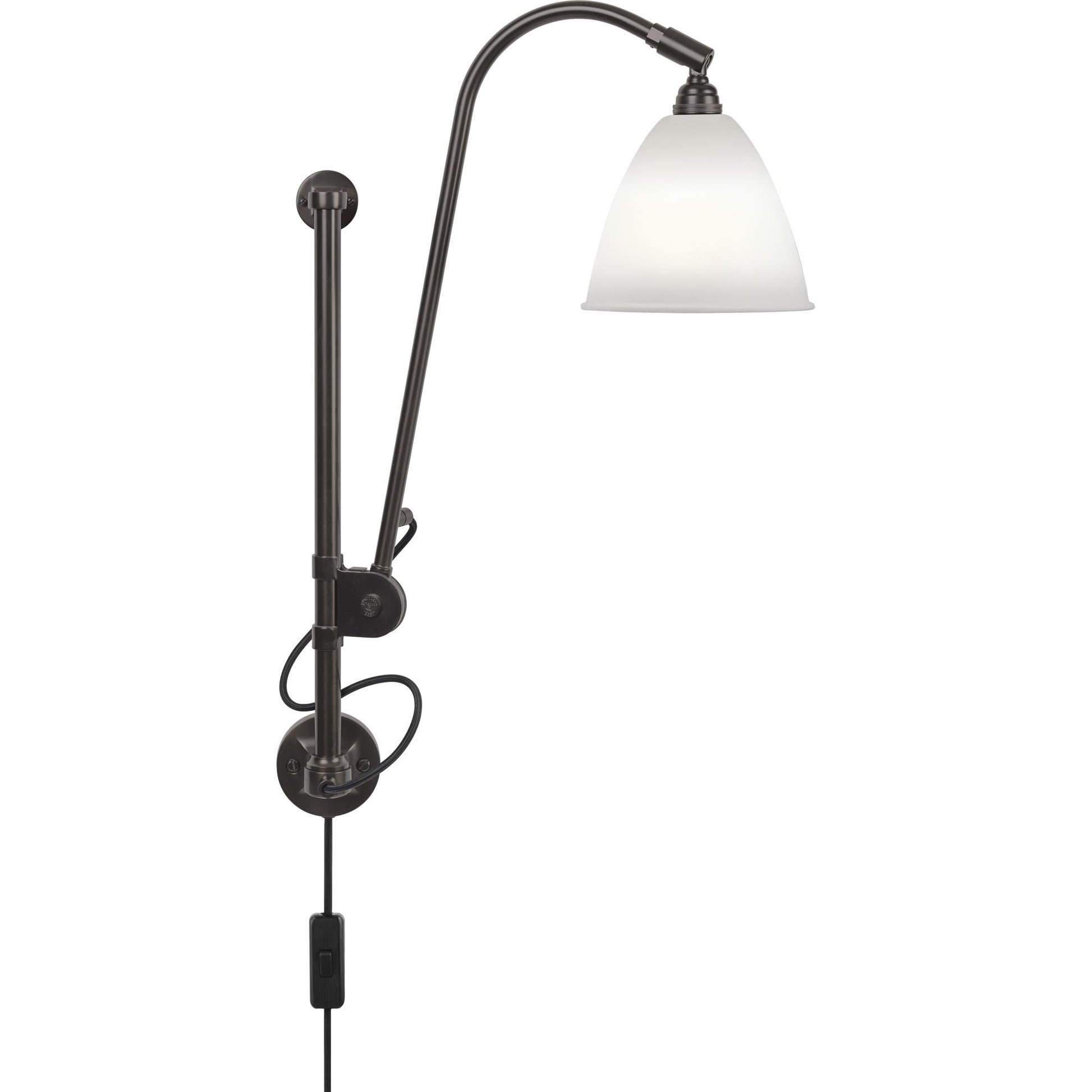 Bestlite BL5 Wall Light by GUBI #Black brass / Porcelain