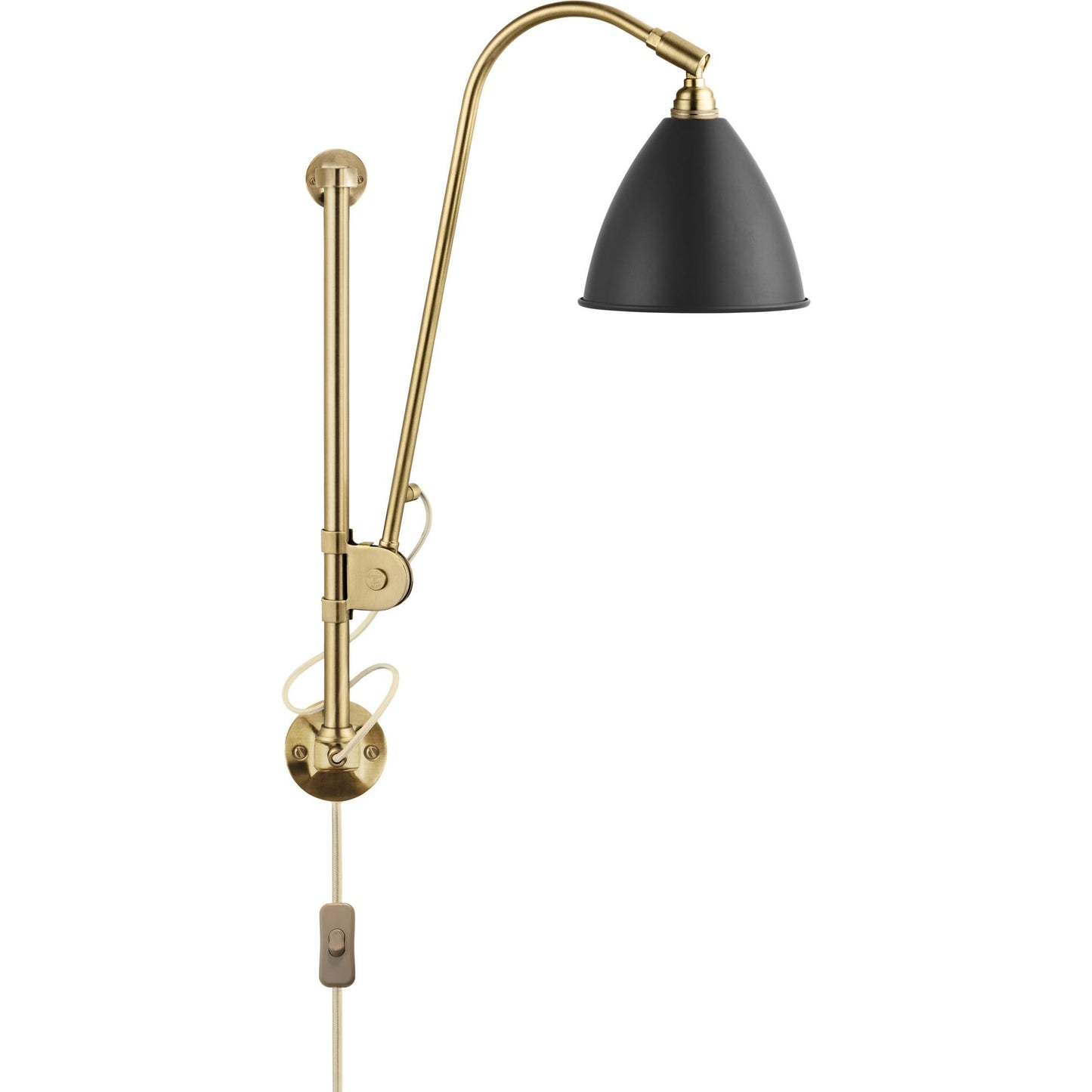 Bestlite BL5 Wall Light by GUBI #Brass / Black