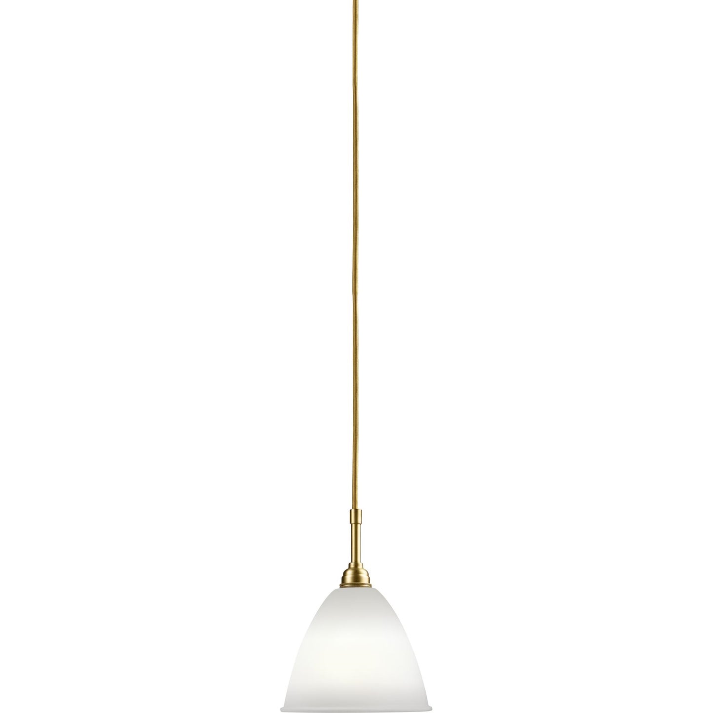 Bestlite BL9S Pendant Lamp Small by GUBI #Brass / Porcelain