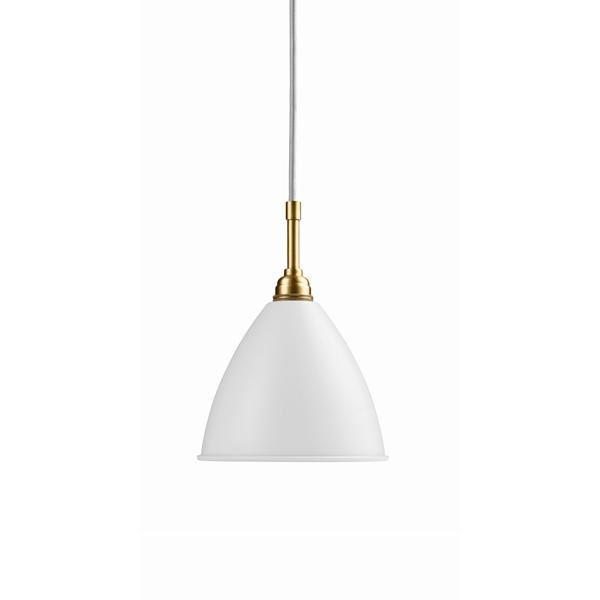 Bestlite BL9S Pendant Lamp Small by GUBI #Brass / Matte white