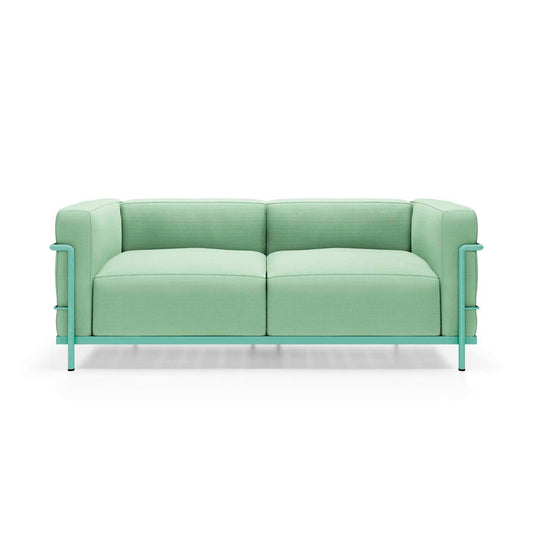LC3 - 2-Seater Fabric Sofa