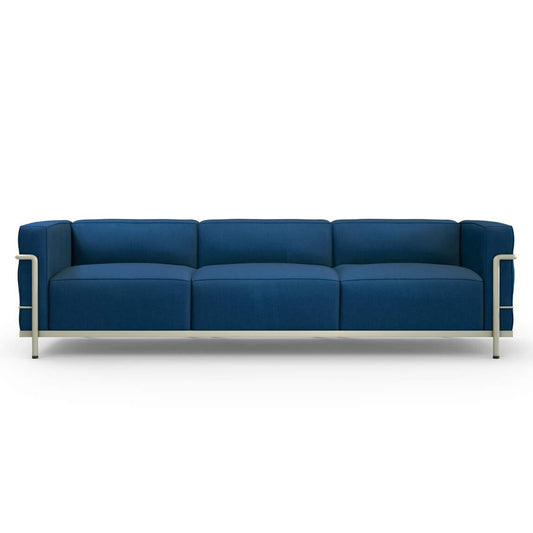 LC3 - 3-Seater Fabric Sofa