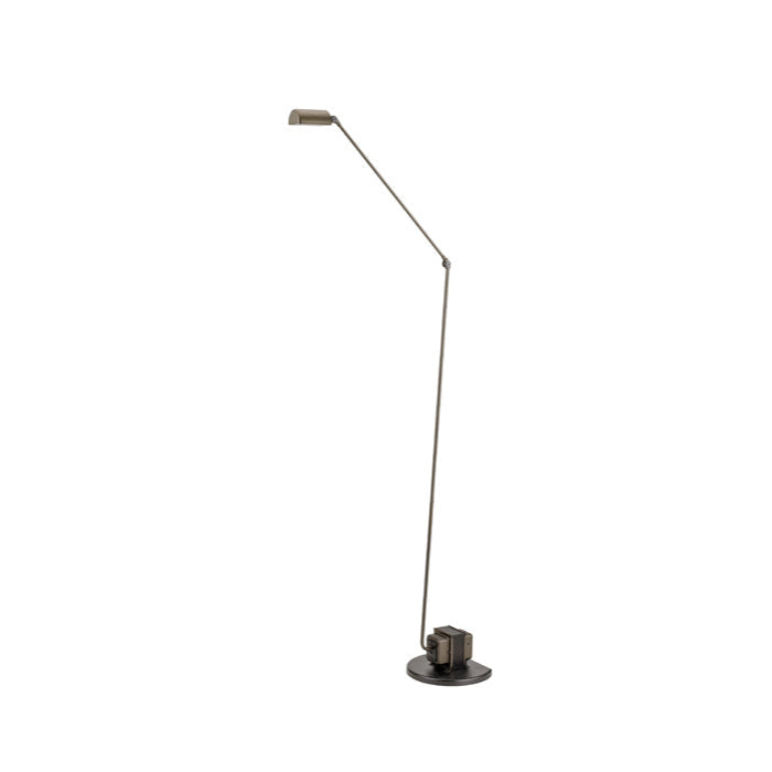 DAPHINE - LED adjustable metal floor lamp with dimmer