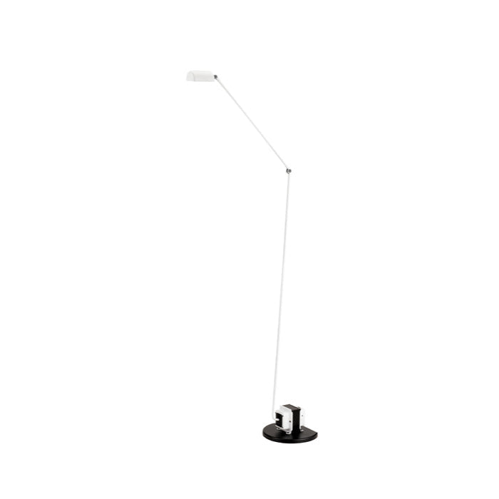DAPHINE - LED adjustable metal floor lamp with dimmer