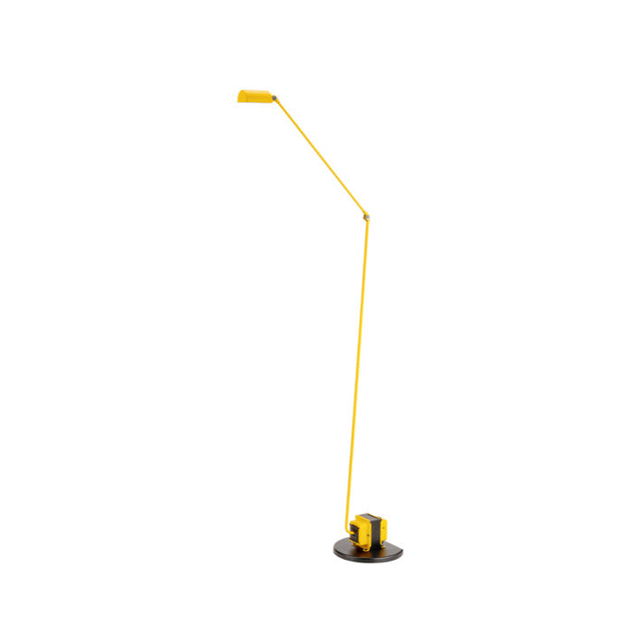 DAPHINE - LED adjustable metal floor lamp with dimmer