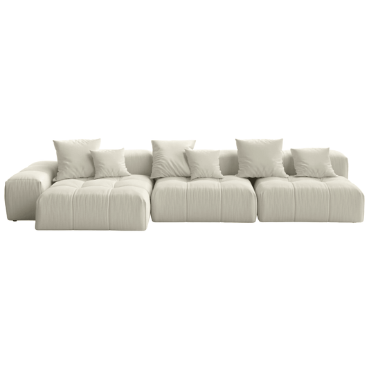 Pixel Modular Sofa - Sectional Fabric Sofa with Removable Cover (Material Grade - Fabric | C/E)