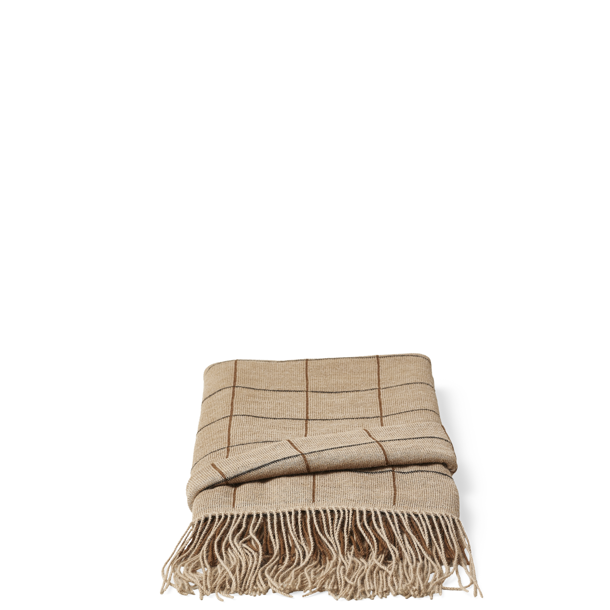 Aymara Rug 190 cm by Form & Refine #New Square/ Brown