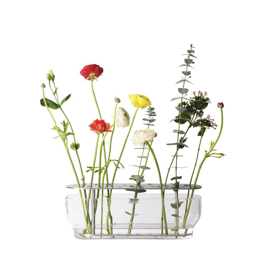 Ikebana Vase Long by Fritz Hansen #Granite/ Beige