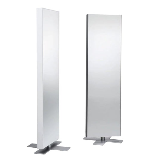 GIANO - Double-sided freestanding swivel mirror (Side color selectable)