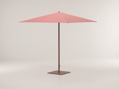 METEO S - Square Aluminium Garden Umbrella (Frame Finish - Aluminium / Surface Finish - 26C Sea Moss) (Request Info)