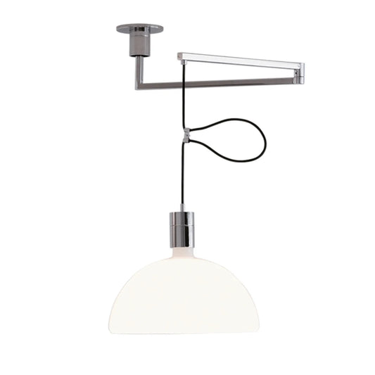 AS41C - Swivel opal glass pendant lamp