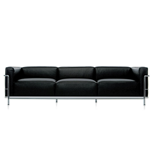 LC3 - 3-Seater Leather Sofa