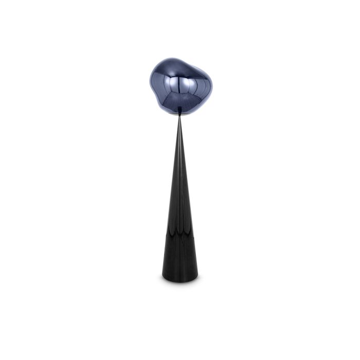 Melt Cone Fat - Melta And Polycarbonate Led Floor Lamp by Tom Dixon #Smoke