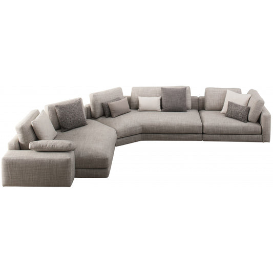 Myplace - Modular Sofa With Removable Cover by Flou