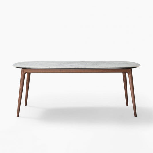 Hanami - Rectangular Marble/Lava Stone dining table by Novamobili