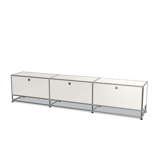 3x2 Modular Metal Sideboard with 3 top doors & 3-2-2 Pannels [W(750+750+750)XD350XH(350+350)]