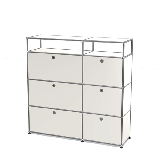 2x4 module(6 drop down doors) [W(750+500)XD350XH(350+350+350+175)]