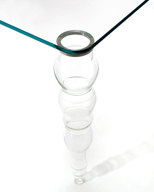 POST MODERN - Square crystal table